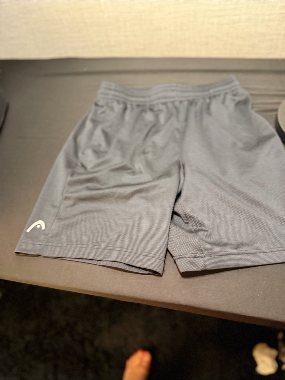 Head Men's gray Athletic Shorts with Logo